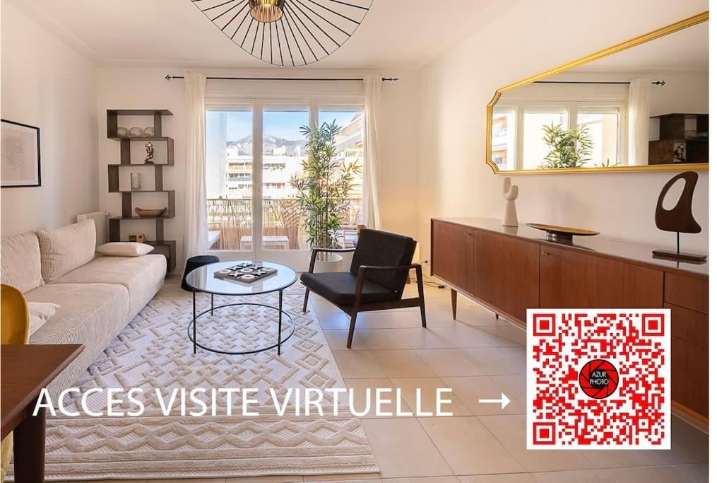06B - Beautiful 2 Rooms With Terrace Sea View ロクブリュヌ＝カップ＝マルタン エクステリア 写真