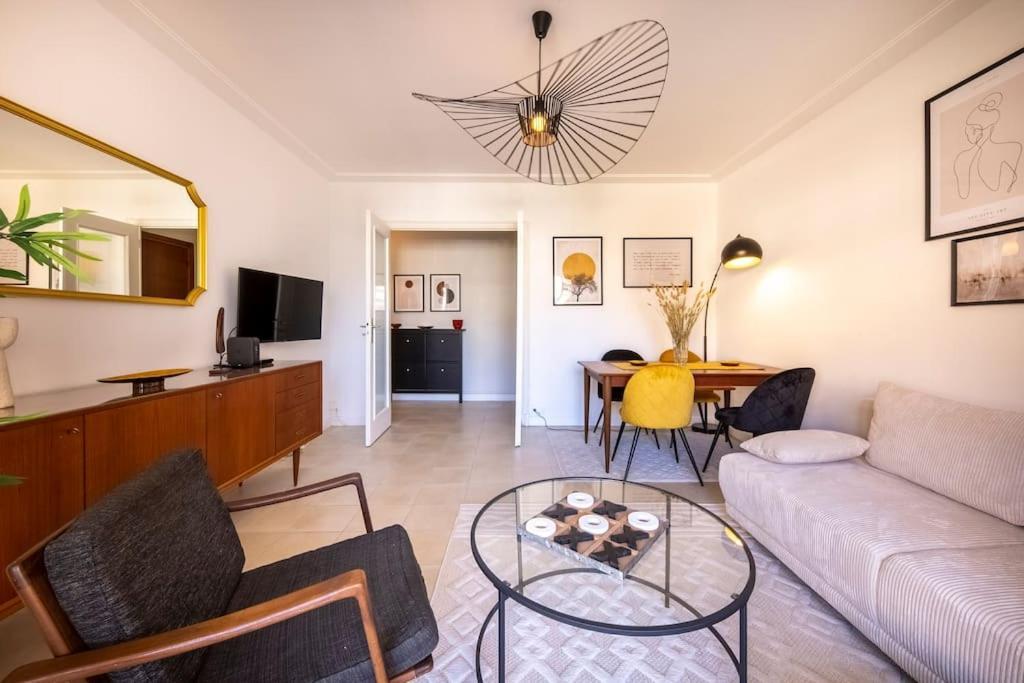 06B - Beautiful 2 Rooms With Terrace Sea View ロクブリュヌ＝カップ＝マルタン エクステリア 写真